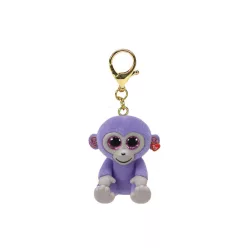 TY Mini Boos clip műanyag figura GRAPES lila majom