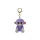 TY Mini Boos clip műanyag figura GRAPES lila majom