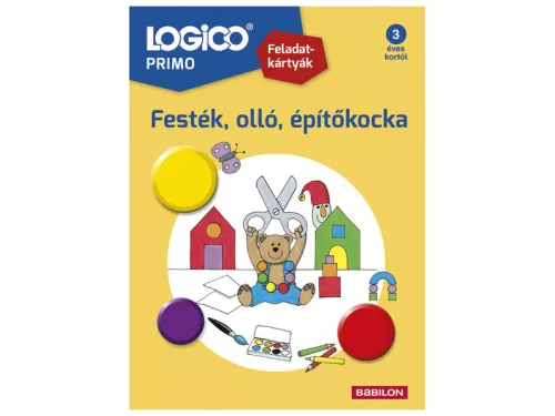 LOGICO Primo Festék, olló, építőkocka