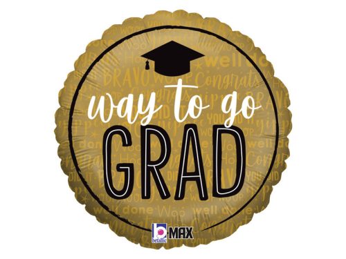 Ballagási fólia lufi 45cm