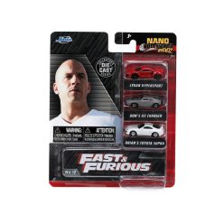 Simba: Fast & Furious 3-Pack Nano Cars Wave 4