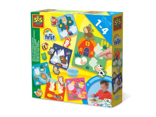 SES: Első merre lakom én? Ragasztható állatok