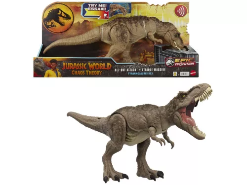 Jurassic World kolosszális támadó T-rex