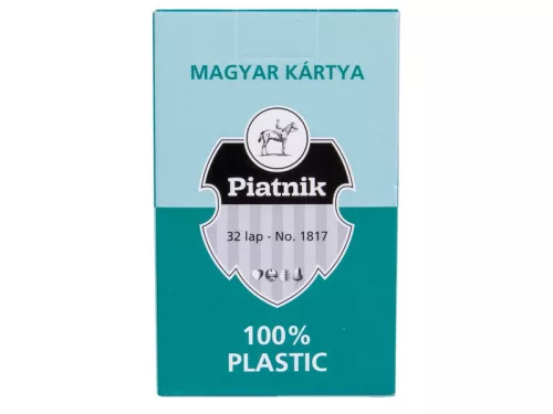 Plasztik magyar kártya