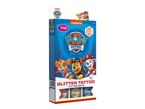 TyToo Mancs Őrjárat fiús Csillámtetoválás Szett