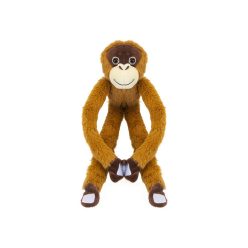 Orángután tépőzáral manccsal, 30 cm