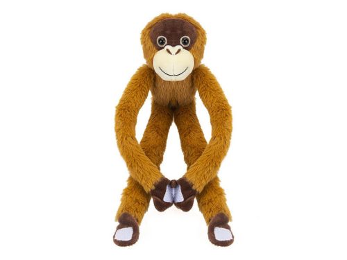 Orángután tépőzáral manccsal, 30 cm