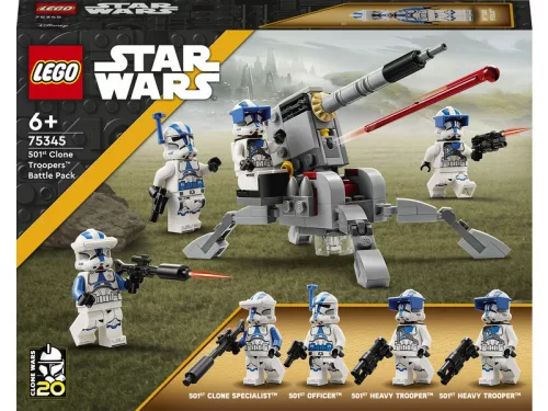 LEGOŽ Star Wars 75345 - 501. klónkatonák harci csomag