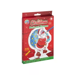 Karácsonyi dekoráció, 12 lap, 15x20 cm