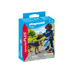 Playmobil Rendőr nyomozó kutyával 71162