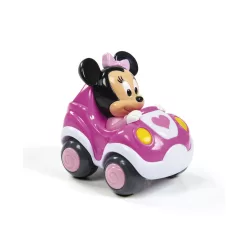 Disney Mickey/Minnie hátrahúzós kisautó babáknak