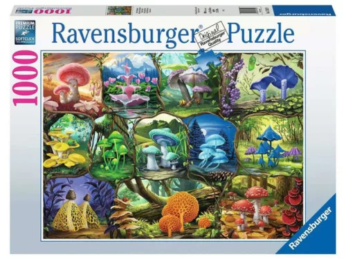 Ravensburger Puzzle 1000 db - Csodás gombák