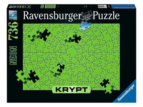 Ravensburger Puzzle 736 db - Krypt Neon zöld
