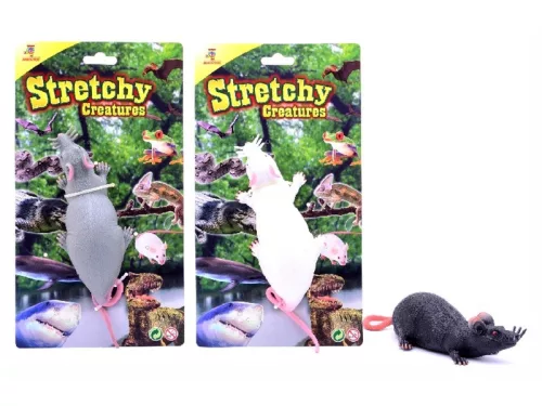 Nyújtható patkány - 16 cm, többféle