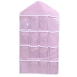   Zsebes tároló, felakasztható tároló, szekrény rendező 16 zsebbel