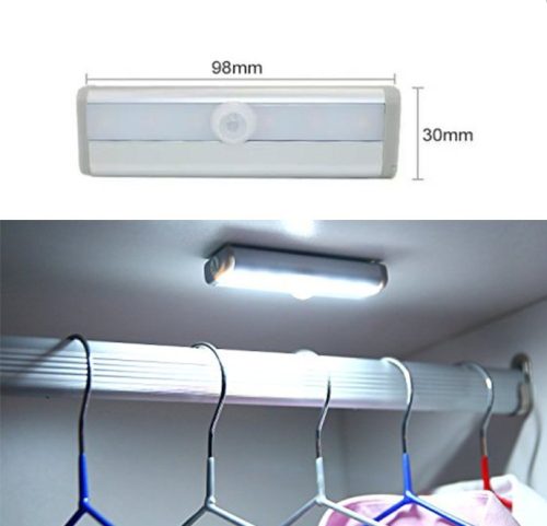 LED-es szekrényvilágítás - hideg fényű, usb