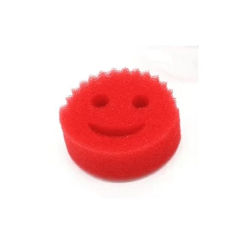 Smiley mosogatószivacs - - Piros