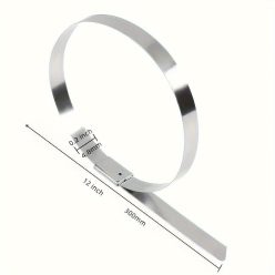 20 darab rozsdamentes acél kötözőcsipesz