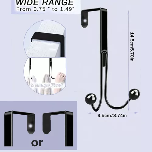 Egy többfunkciós ajtókabát-állvány tároló zsebekkel