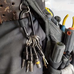 6 db Fúrószár tartó kulcstartó