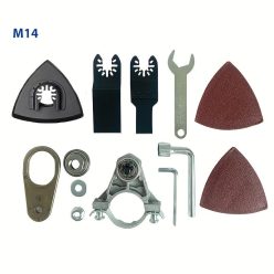   Multifunkciós Szögcsiszoló Átalakító Oszcilláló Szerszám Adapter, Oszcilláló Szerszám Adapter Készlet M14