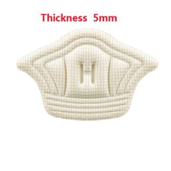   1 pár betét cipő sarok szivacs vastag kopásgátló láb, párna bélés női férfiak lélegző naponta az Achilles kezelésére és a sarokhólyag megelőzésére