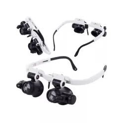 Órásmester nagyító szemüveg javítás 8x 23x led