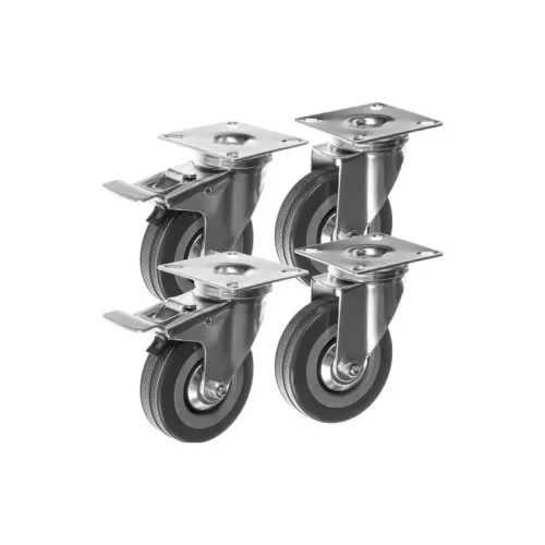 Forgó kerekek - 4 db szett Malatec 22537 (kék, barna)