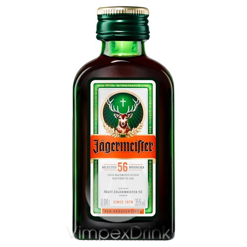 Jagermeister 0,04l mini PAL 35%