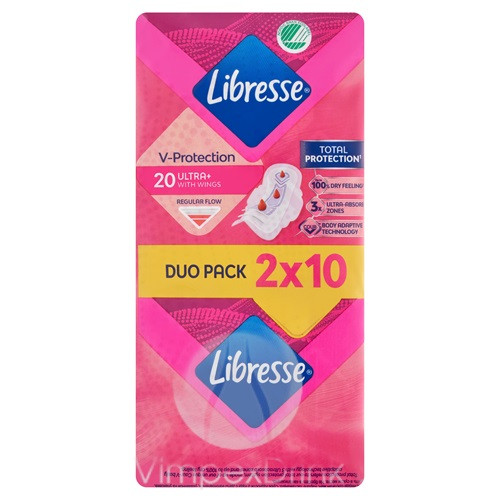 Libresse Ultra Normal Wing egészségügyi betét 20db