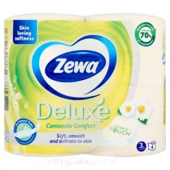 ZEWA Deluxe Toalettpapír 3r.Kamilla 4tek
