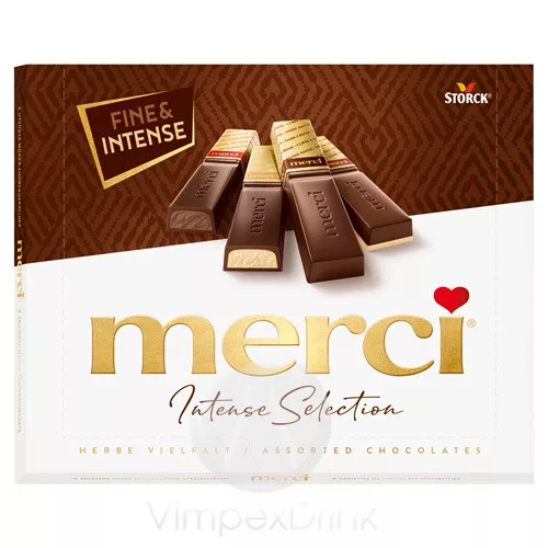 MERCI DESSZERT BARNA 250G /10/