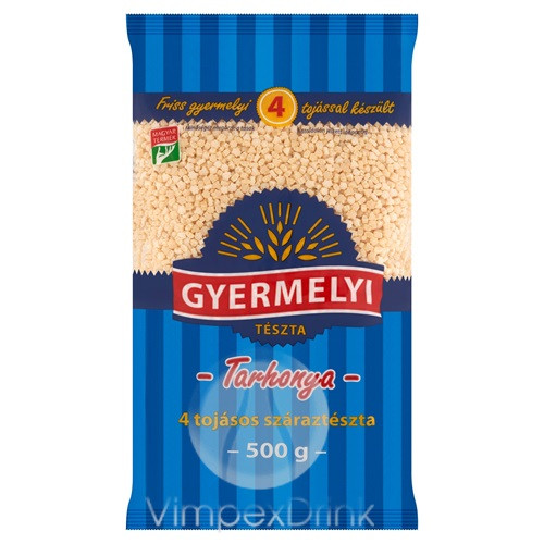 GYERMELYI TÉSZTA 4TOJ.TARHONYA 500G