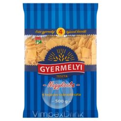 GYERMELYI TÉSZTA 4TOJ.NAGYKOCKA 500G