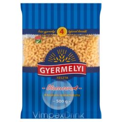 GYERMELYI TÉSZTA 4TOJ.OLASZ CSAVART 500G