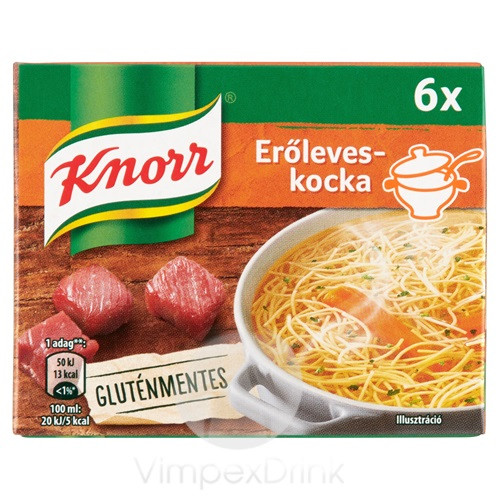 KNORR ERŐLEVES KOCKA 60G