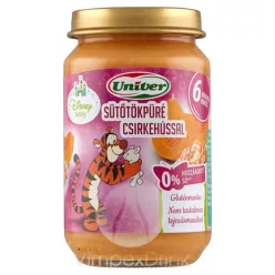 BÉBI SÜTŐTÖKPÜRÉ CSIRKEHÚS.180ML/ 163G 6HÓ