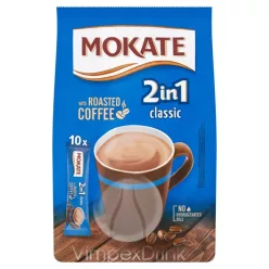 Mokate instant kávé 2in1 10*14g új