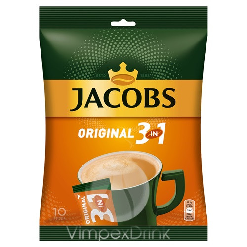 Jacobs 3in1 Original instant kávé 10*15,2g