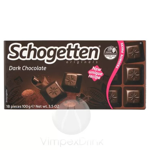 Schogetten Táblás Étcsokoládé 100g /15/
