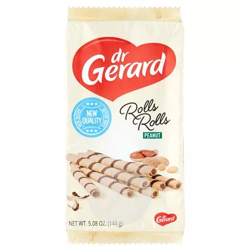 Lider Rurka Waflowa Mogyorós Rolls 144g