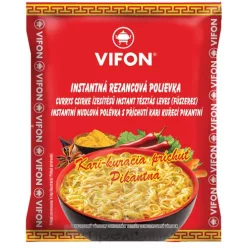   Vifon Currys csirke ízesítésű inst.tésztás leves 60g /24/