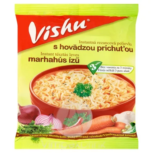 VISHU TÉSZTÁS LEVES - MARHA 60G /36/