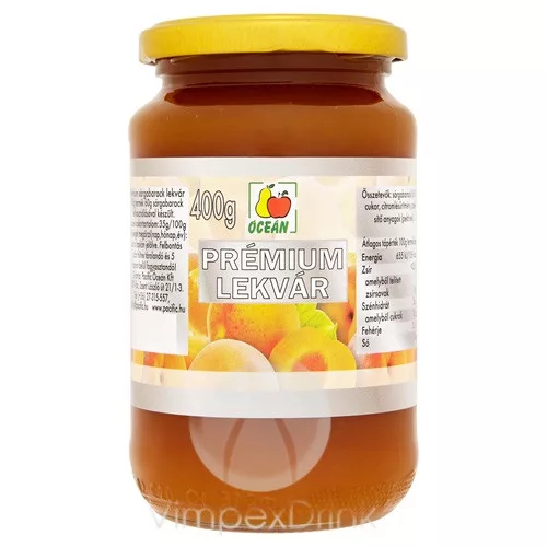 Óceán Prémium lekvár Sárgabarack 400g