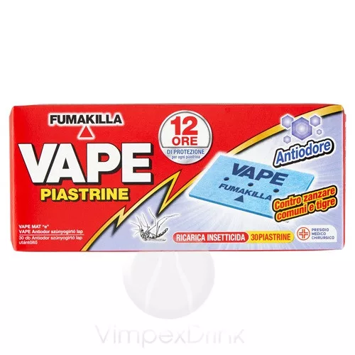 Vape szúnyogírtó lap 30db Antiodor