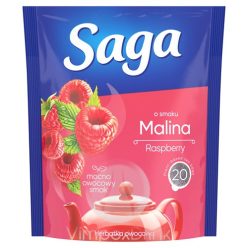 SAGA gyüm.tea 20 filt  Málna 34g