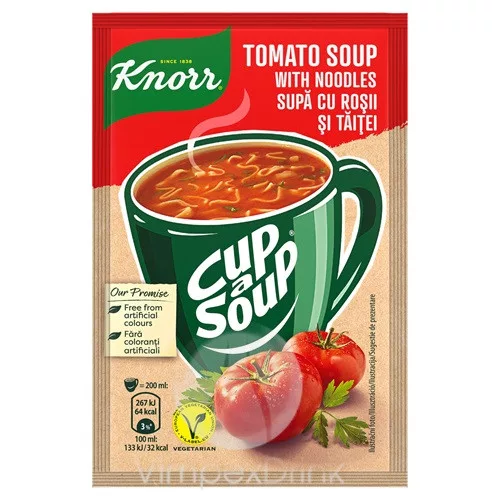 Knorr bögrés leves 19g Paradicsomleves