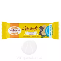 Cerbona müzli szelet banános kakaós tejbev. 20g /20/
