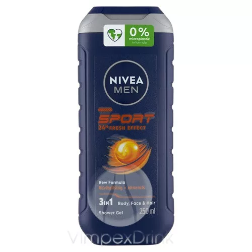 Nivea Men tusfürdő 250ml Sport