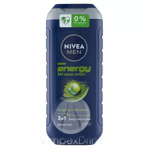 Nivea Men tusfürdő 250ml Energy